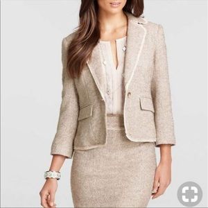 Ann Taylor Tweed Blazer
